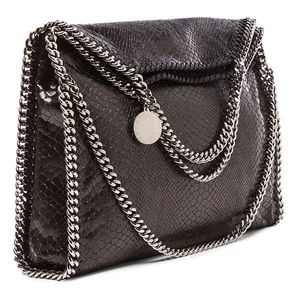 Stella McCartney Python print chain Falabella